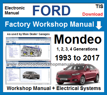 Ford Mondeo Workshop Service Repair Manual